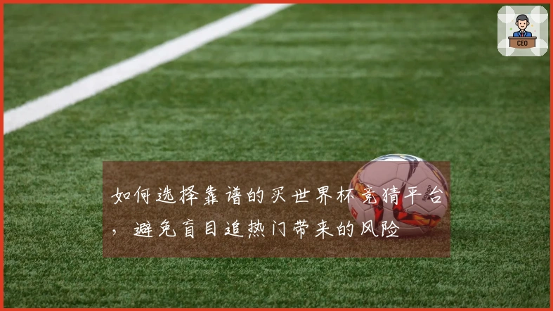 如何选择靠谱的买世界杯竞猜平台,避免盲目追热门带来的风险